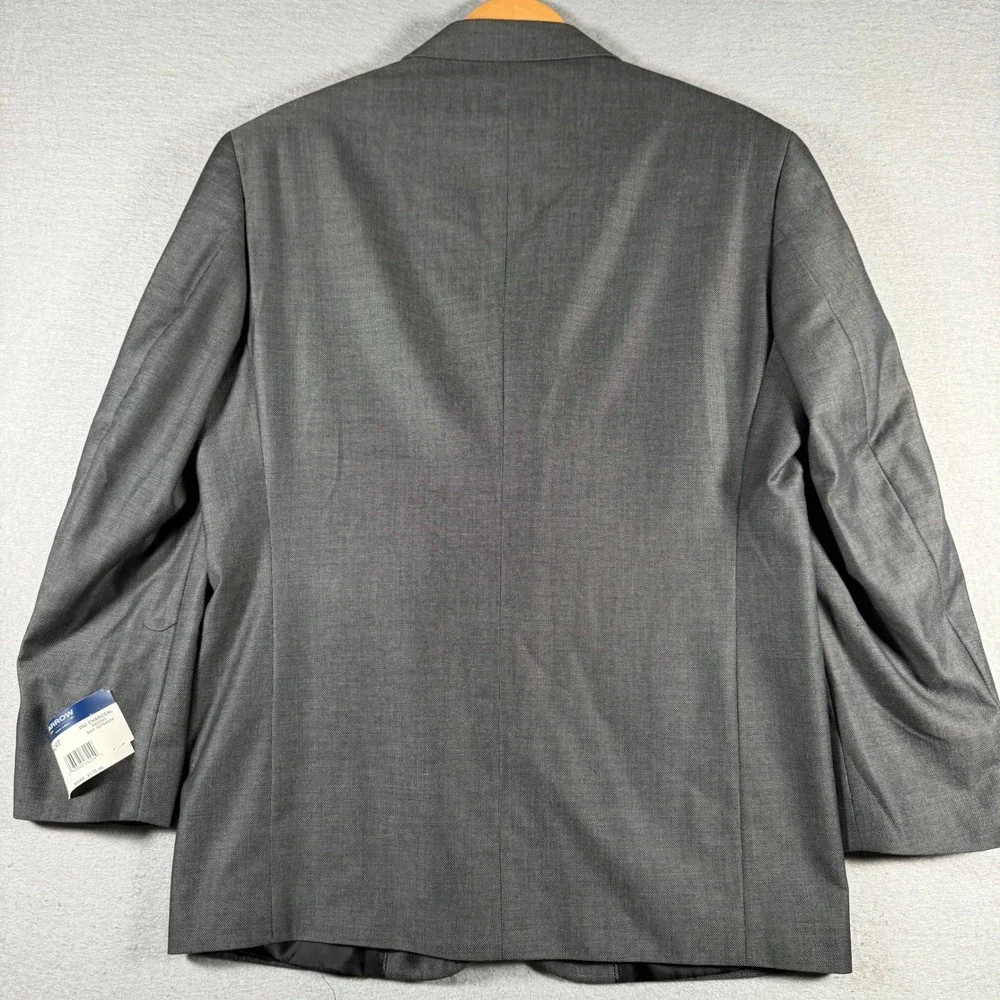 Arrow USA 1851 Mens 40 Short Charcoal Grey 3 Button Suit Separate Blazer A922023
